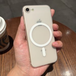 Semi-Transparent Matte Finish Phone Case for Apple 7/8 XSE2 SE3 Ultra-Thin Full Cover Hard Shell Protective Case for Men And Women