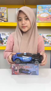 Mainan Anak Police Car Mobil Berlampu Dan Musik Police B/O Directional Mainan Anak Mainan Anak Perempuan - Mainan Anak Laki Laki
