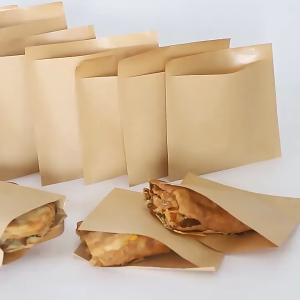 100pcs Kertas Roti  Kertas Donat 13x13cm Kertas Donut Laminasi Paper Bag Burger