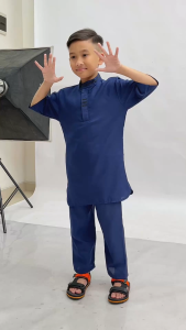 setelan koko kurta anak baju muslim anak laki kemko Umur 2-10 Tahun Bahan Katun Premium