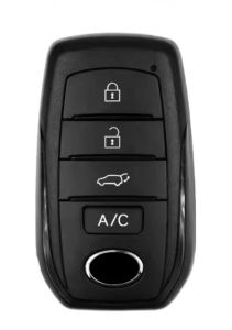 Chìa Khóa Xe Thông Minh 433MHz Chip 8A P4 BA Dành Cho Toyota Land Cruiser 2022 2023 2024 KEYECU B3N2K2R - Mã Phụ Tùng Chính Hãng 8990H-60540 / 8990H-30220
