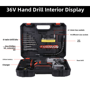 MONLEYTA | Drilling Electric Hand Drill with Hole Punching Function
