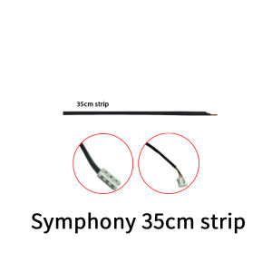 18 in 1 RGBIC Symphony LED Car Ambient Light Strip Accessories Replacement Parts for Main Controller Interior Decoration Lamp