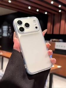 TPU Candy Color Phone Case For iPhone 17 Pro Max 17 16 15 13 12 Shockproof For iPhone 11 14 11 Pro Max Cover Funda Transparent