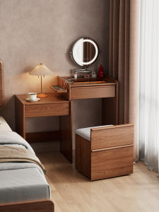 DONGMU | Small Space Friendly Vanity Nightstand Combo Expandable