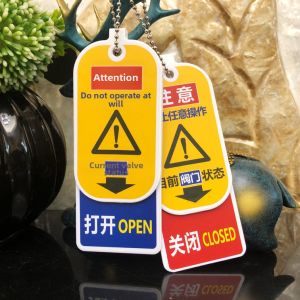 RUIKELAIXIANG | Valve Status Indicator Sign 360 Degree Rotating