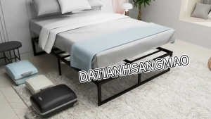 Minimalist Bed Frame 5 Sizes Heavy Duty Bed Premium High Load Bearing Single/Double Steel Bed Frame Home Used Sturdy