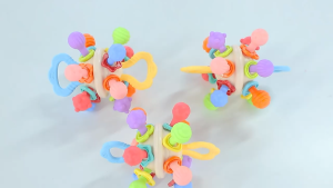 [SG STOCK] Baby Manhattan Teething Ball Infant Rattle Montessori Sensory Teether Toys  Newborn Toddler Gift Fidget Toy