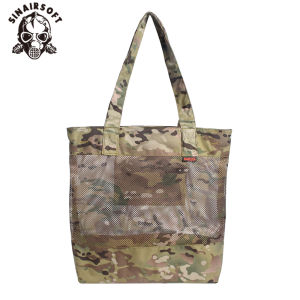 SINAIRSOFT Large Capacity Camouflage Net Butot Handbag Outdoor Foldable Environmental Hiking Camping Storage Bag