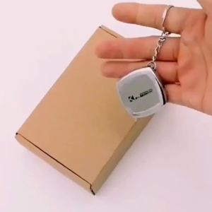 1.5-meter stainless steel tape measure keychain multifunctional keychain pendant