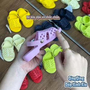 Dép tổ ong ASIA cho bé Dưới 2 tuổi dép tập đi siêu nhẹ êm chân - Hàng Chính Hãng