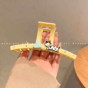WENZHU | Cartoon Cute Water Drill Dog Clip Hair Accessory