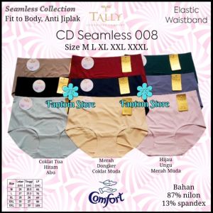 TALLY 008 SEAMLESS PANTIES - CD CELANA DALAM WANITA ANTI NYEPLAK