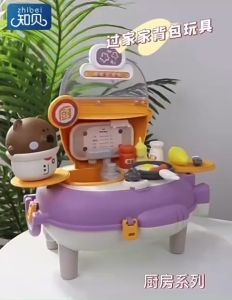 Đồ chơi cho bé bộ đồ chơi trang điểm bác sĩ nấu ăn khoa học đất nặn balo set đồ chơi theo chủ đề quà tặng cho bé - Happy Life 4U