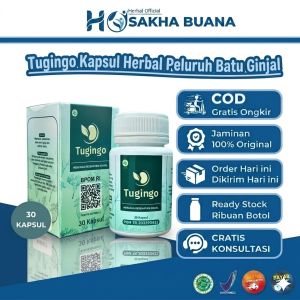 Tugingo Obat Herbal Batu Ginjal Asli Original BPOM - Herbal Indonesia Aman & Halal Khasiat Terbukti