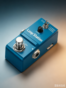 Rowin LN332AS Loop Station 48K Looper Pedal Unlimited Overdubs 10 Minutes of Loop 1/2 Time Reverse Full Metal Case True Bypass