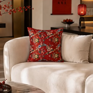 CNY Cushion - Design A Rouge - 45cmx 45cm
