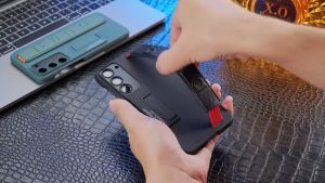 GKK Case Samsung Galaxy Z FOLD 4 5 Wrist Band Full hardcase anti retak