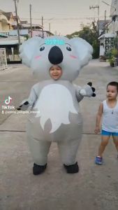 ชุดเป่าลมแฟนซีโคอาล่า รับประกันสินค้าตรงปก พร้อมเครื่องเป่าลม มีไซร์เด็กและผู้ใหญ่ ส่งจากไทย