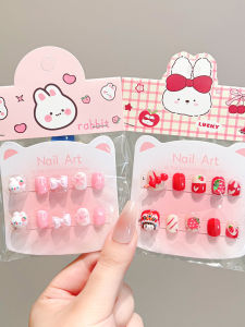 Cute Cartoon Water-resistant Removable Nails Sticker