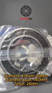 Ball Bearing SKF 6216 2RS1 C3 ORIGINAL