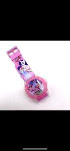 Pony kids projector watch digital light music