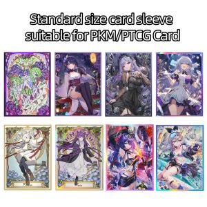 Takara Tomy | 60PCS 67×92mm Standard Size Art Anime Card Sleeves Top Loading Board Game Card Protector for TCG/PTCG/PKM Card