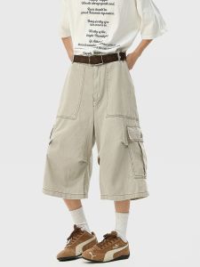 WUKONGYOUHUO | Cleanfit Utility Casual Shorts Men Summer