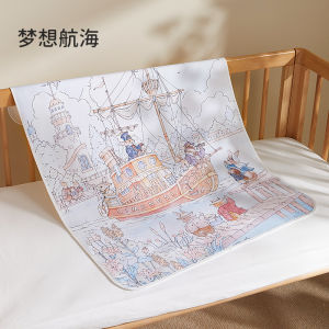 Washable Pure Cotton Breathable Urinal Mat Baby Bedding Protection Pad Nighttime Care Childrens Mat Baby Urinal Pad Mat