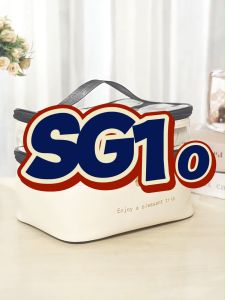 Tas Pouch Kosmetik Terbaru Bahan Kulit Premium Waterproof Travel Pouch High Quality - SG10