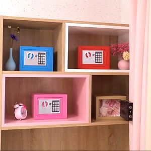 Digital Safe Box Digital Wall Safe Box Keypad Lock Steel Money Storage Guard Money Jewelry Storage Box Digital Lock Wall Cabinet