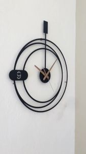 Đồng hồ treo tường Bắc Âu kim trôi yên tĩnh phong cách Tối Giản BH 03 năm - Happy Decor DH003