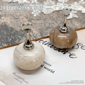 Middle-Aged Style Nail Art Practice Stand Wearing False Nails Gradient Pumpkin Base Tool for Beauty Makeup Tools Nail Tools