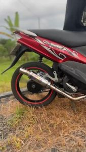 Knalpot Racing Salemba Merk Pro Racing Beat Karbu Aerox Mio Sporty Vario125 Old