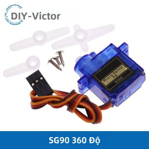 SG90 MG90S Hộp Số Kim Loại Servo Cho Mô Hình Máy Bay Trực Thăng Thuyền Arduino Đồ Chơi Máy Bay Cánh Cố Định Máy Bay 90/180/360 Độ Xoay