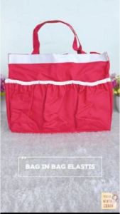 Bag In Bag Elastis Organizer Penata Tas Hand Bag
