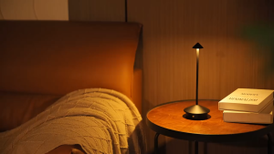 Table Lamp Bedroom LED Table Lights Retro 3 Color Rechargeable Night Light Bar Desktop Decorative Lamp Lampu Meja Lampu USB Read Lamp