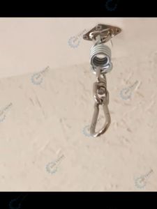 Bộ móc treo đĩa tròn gắn trần treo võng treo xích đu treo lụa yoga chất liệu inox chịu tải 500kg - CB801