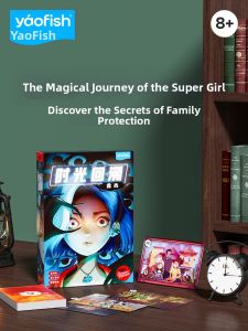 Yaofish | Cooperative Investigation Mystery Slightly Scary Educational Childrens Board Game 8+