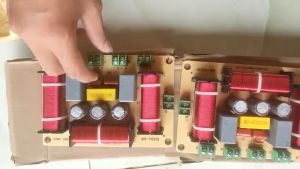 [Giá 1 mạch] Phân tần loa full đôi RCEDA-406 400w | Mạch phân tần 4 loa 2 Bass 1 Mid 1 Treble nhập khẩu cao cấp