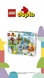 [BrickMonster] Lego 10446 Duplo 3in1 Wild Animal Families