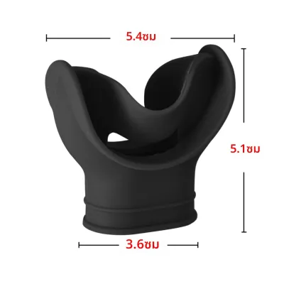 1pcs ซิลิโคนดําน้ําปากเป่า Scuba Moldable Bite Mouthpiece Regulator ฟรีดําน้ําดูปะการังลึกใต้น้ํา Accesso