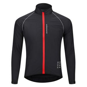 WOSAWE | Wosawe Spring Autumn Reflective Cycling Windbreaker Road Bicycle Large Size Waterproof Mens Jacket Bike Riding Outerwear