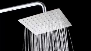 6/8/10/12 INCH Stainless Steel Shower Head Rainfall Shower Head Ultra Thin Large Square Shower Only Add On Shower Arm