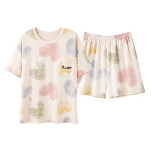 Bộ đồ ngủ nữ MiiOW làm bằng vải cotton có đệm ngực thoải mái thoáng khí