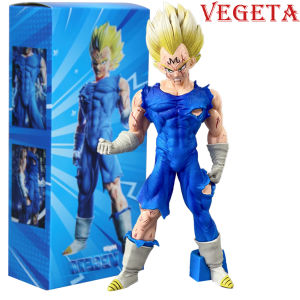 Bandai | 19Cm Dragon Ball  Figures  Vegeta  Anime FiguresGK Action Figures Battle Damage PVC Model  Kids Birthday Christmas Surprise Gift