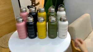 La Cucina 750ML Original Tumbler Vacuum Insulated Water Bottle with Handle Large Capacity