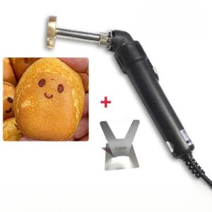 No-Sugar 6cm0 Cake Baking Stamp Stainless Steel Facial Smile Logo Bread Mold Chinese Style Kitchen Baking Tool Customizable