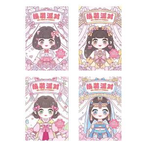 DISCO BEAR | Beautiful Princess Makeup Stickers for Girls DIY Sticker Book
