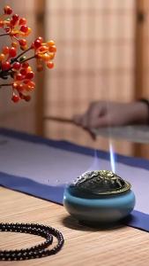 50pcs of natural spiral coil incense with 5 colorful fragrances suitable for home use and long-lasting fragrance in yoga studio